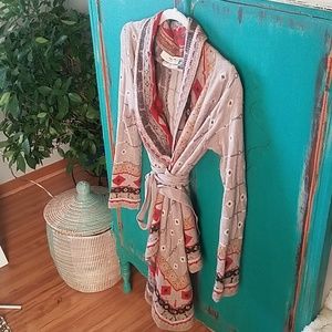 Anthropologie Wrap Sweater